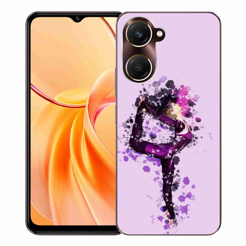 Gél borítás mmCase a Vivo Y28s 5G-hez - balett