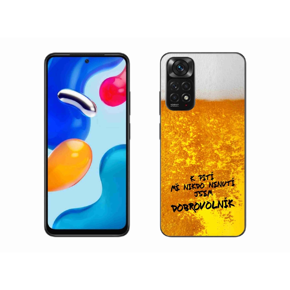 Gél borítás mmCase a Xiaomi Redmi Note 11S 4G-hez - sör motívum 4