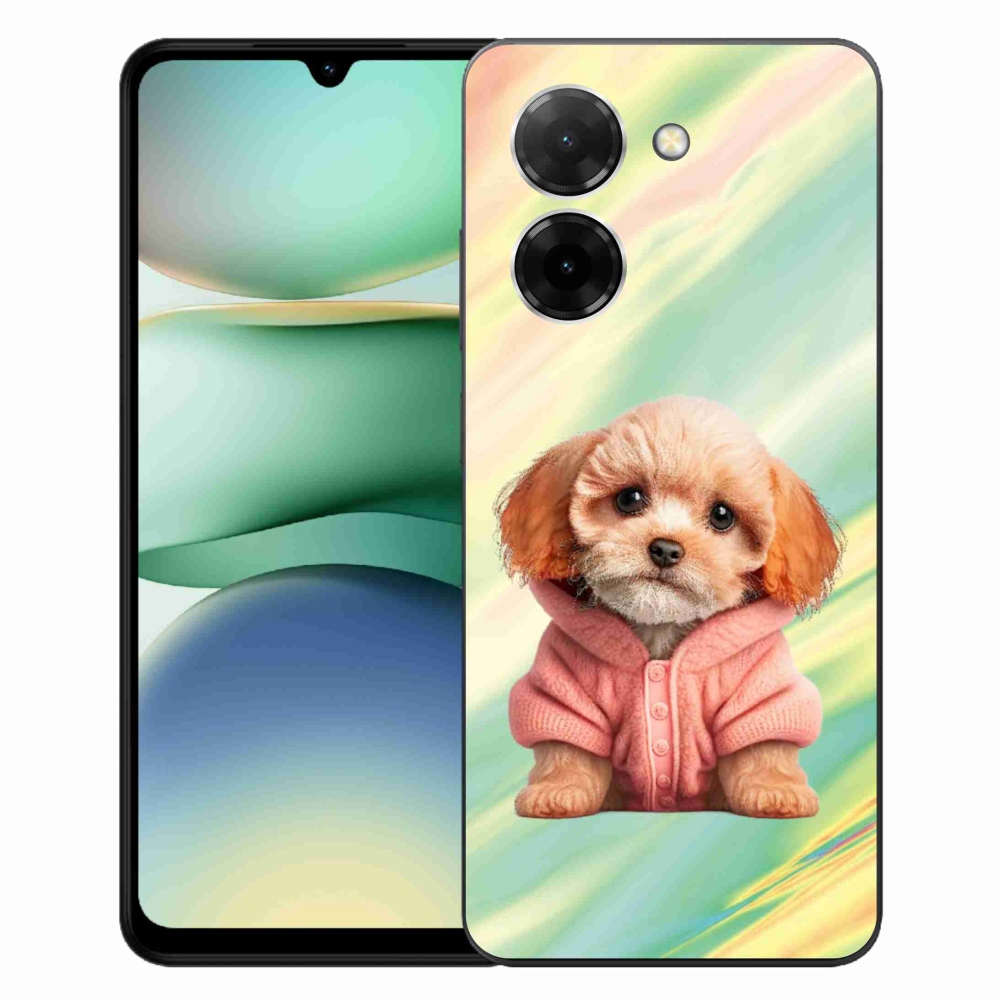 Gél borítás mmCase for Xiaomi Redmi A5 (173.45x79.35x8.45mm) - pulóveres kiskutyakölyöknek