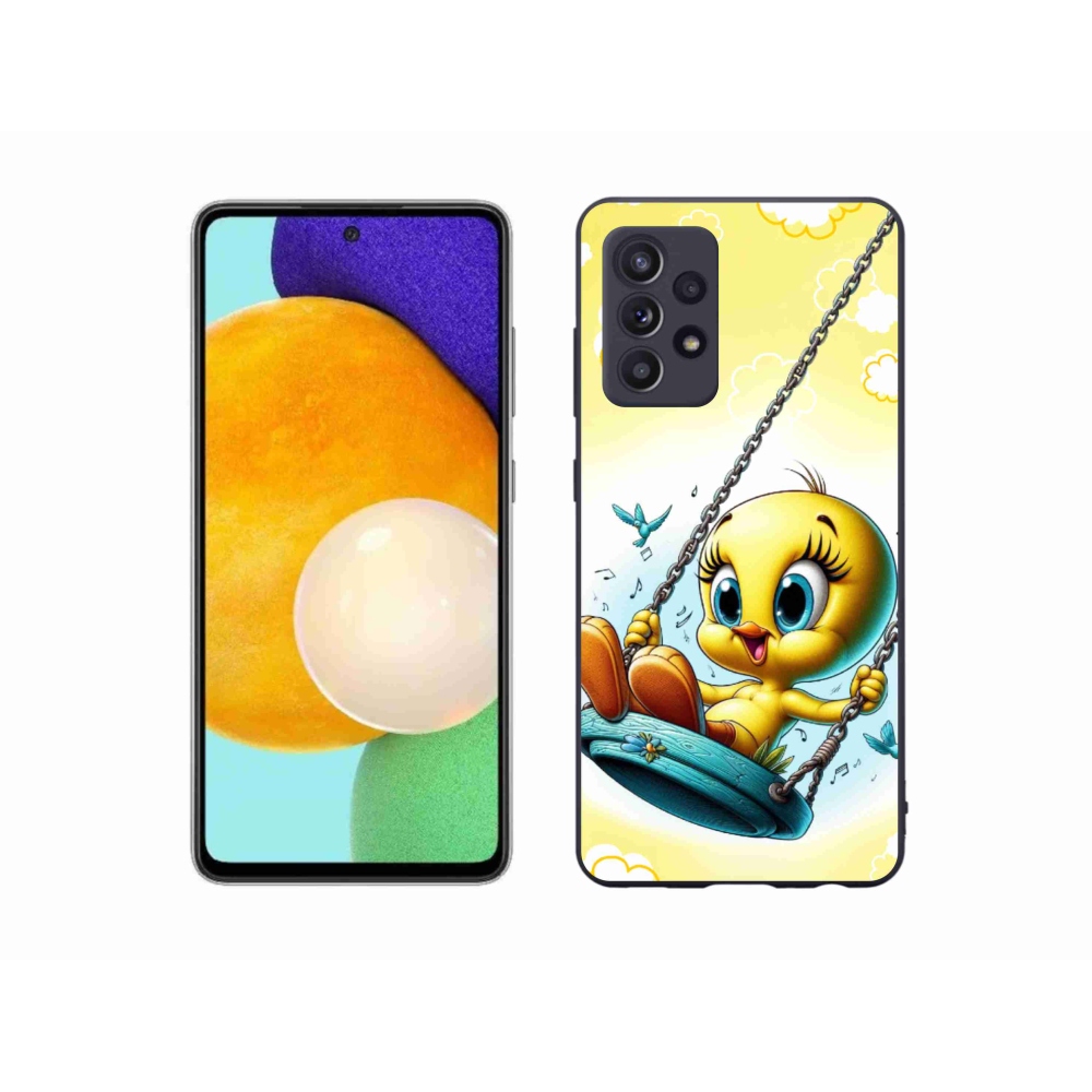 Gél védőhuzat mmCase Samsung Galaxy A52/A52 5G - tweets