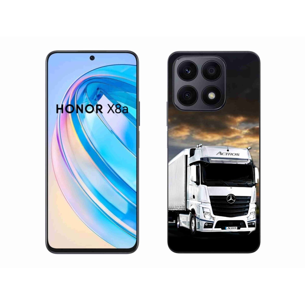 Zselés borítás mmCase a Honor X8a számára - teherautó