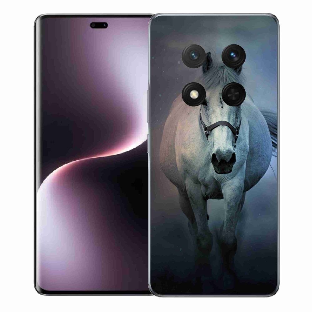 Gél borítás mmCase a Honor Magic 7 Lite 5G számára - futó fehér ló