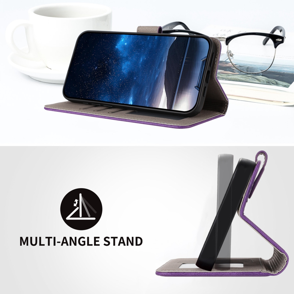 Snap book tok Samsung Galaxy A07 4G készülékhez - sötét lila