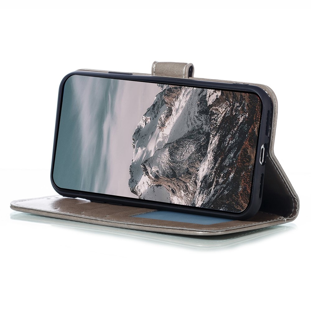 Mandala könyvtáska Honor 400 Lite-hoz - szürke