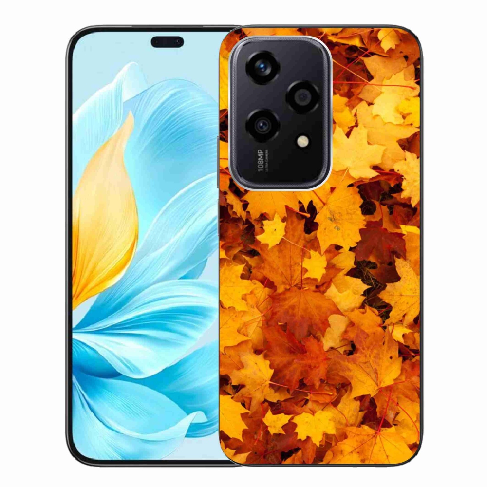 Zselés borítás mmCase a Honor 200 Lite 5G készülékhez - juharlevelek