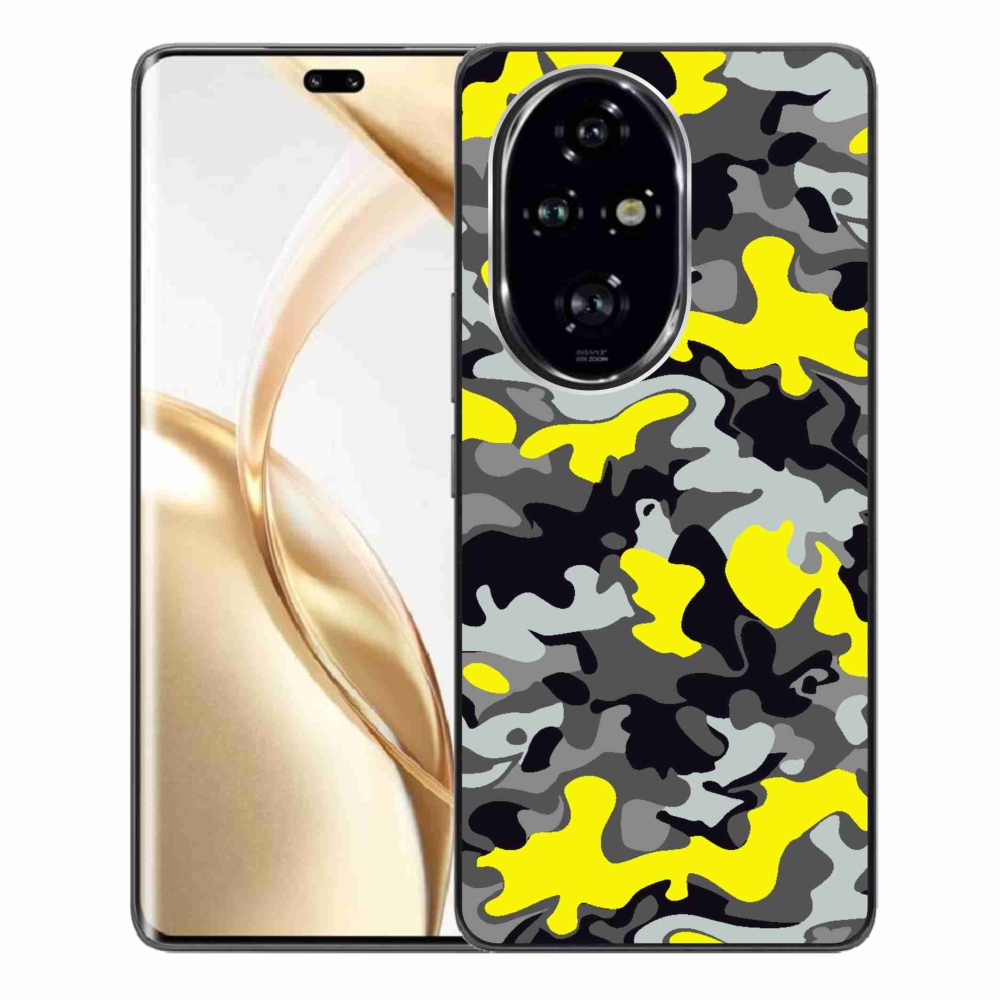 Zselés borítás mmCase a Honor 200 Pro 5G számára - álcázó minta 6