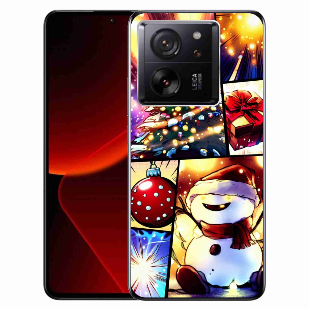 Gél borítás mmCase a Xiaomi 13T/13T Pro készülékhez - karácsonyi motívumok 1