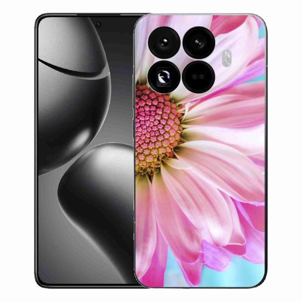 Gél borítás mmCase a Xiaomi 15T Pro számára - rózsaszín virág
