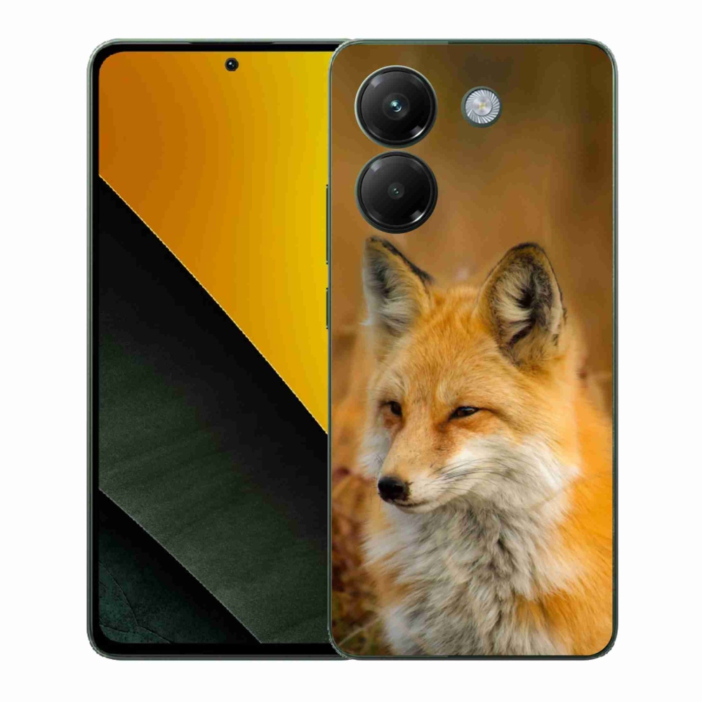Gél borítás mmCase a Xiaomi Poco M7 Pro 5G-hez - róka