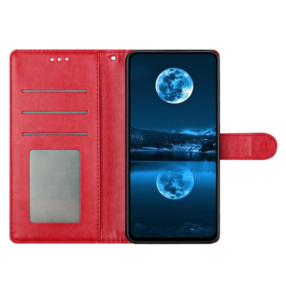 Vérrögök könyv tok Samsung Galaxy S25 Edge-hez - rózsaszínű