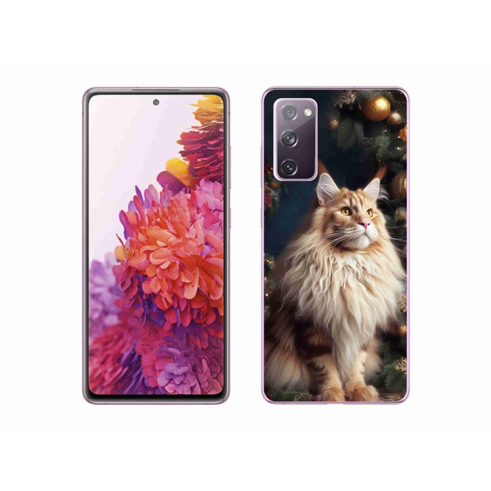 Zselés borítás mmCase Samsung Galaxy S20 FE - macska a fánál