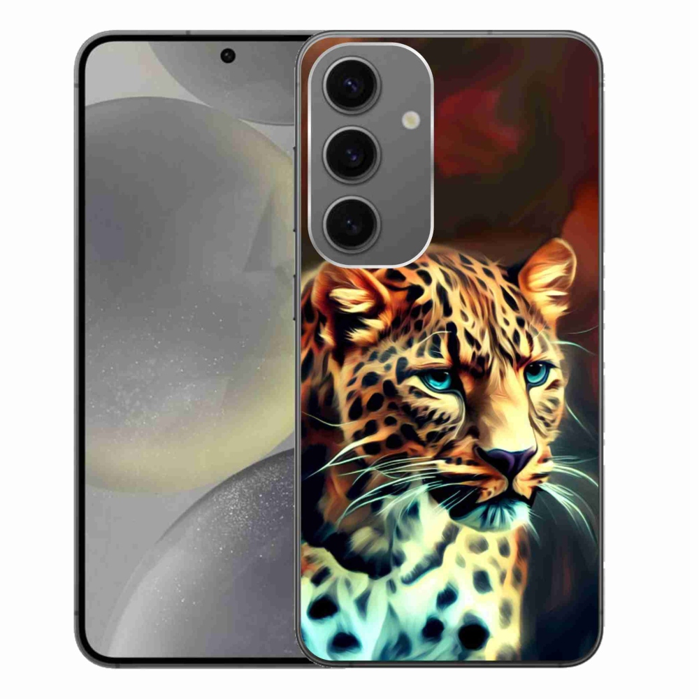 Zselés borítás mmCase Samsung Galaxy S24+ készülékhez - leopárd