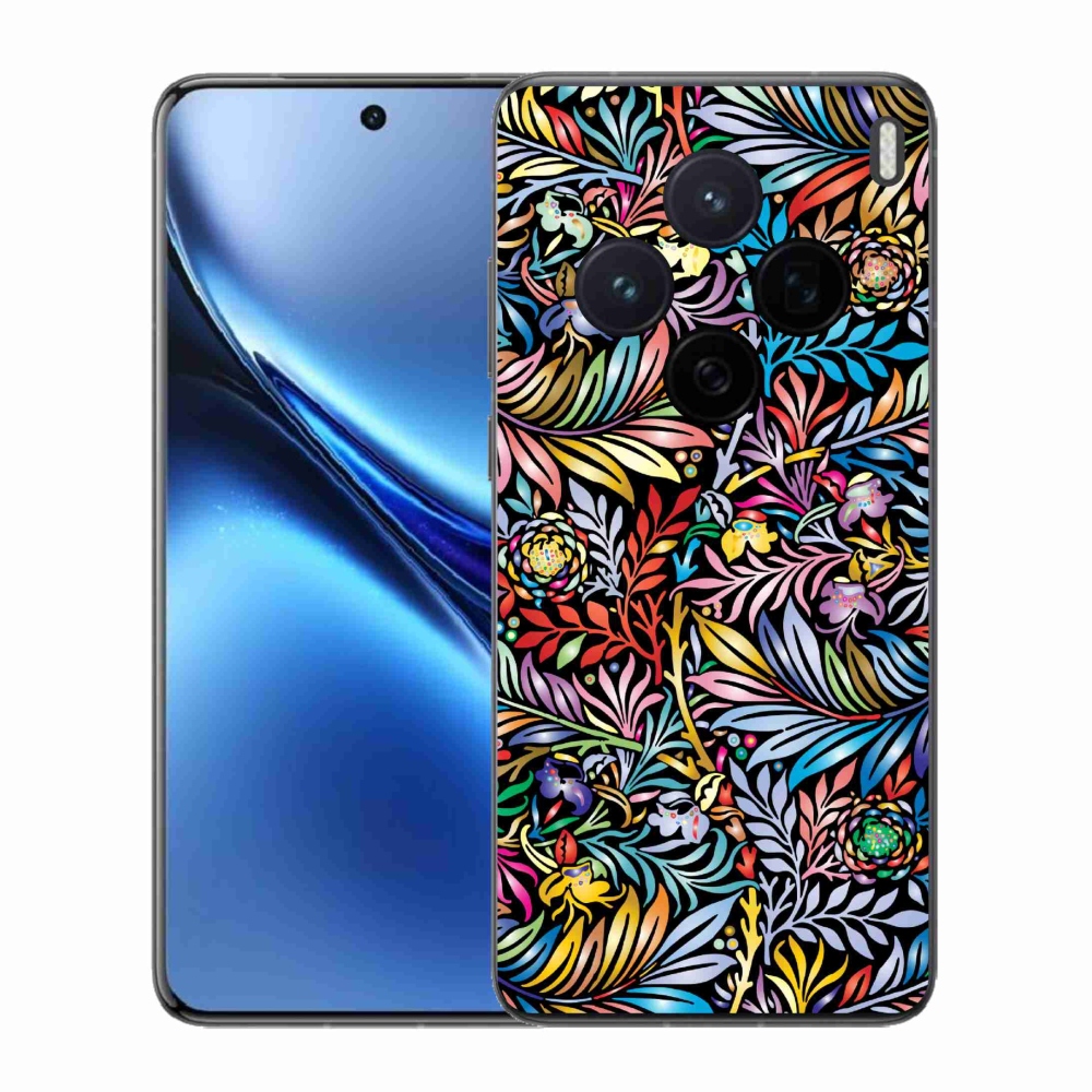 Zselés borítás mmCase a Vivo X200 5G-hez - virág 5