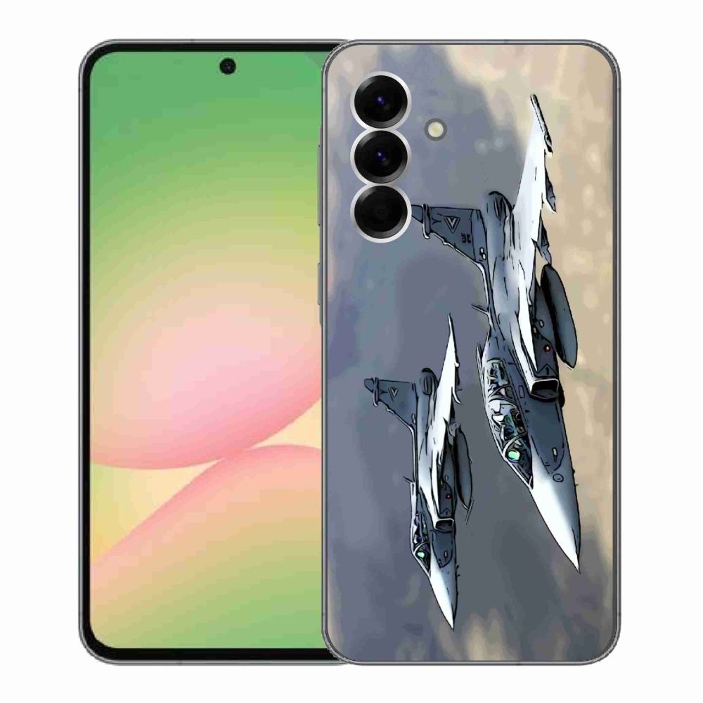 Gél borítás mmCase Samsung Galaxy A56 5G - vadászrepülők számára