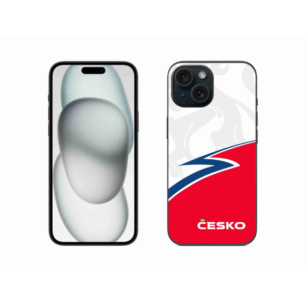 Zselés borítás mmCase iPhone 15 készülékhez - Csehország 1