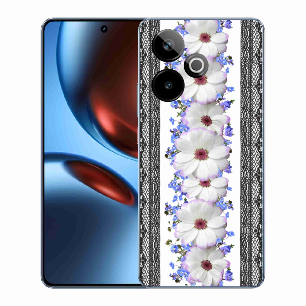 Rugalmas zselés tok mmCase képpel Realme GT 7 5G/GT 7T 5G - virágok 8