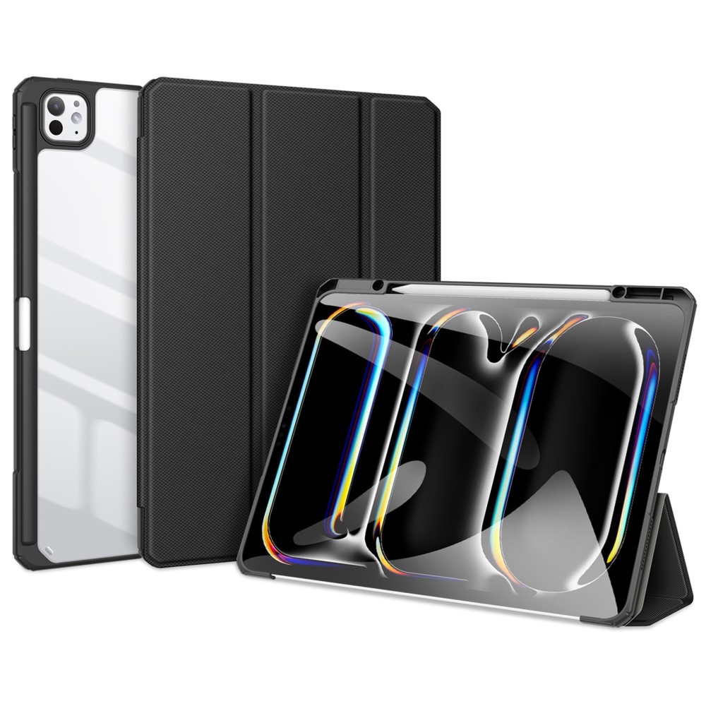 DUX okos tok iPad Pro 13 (2024) - fekete