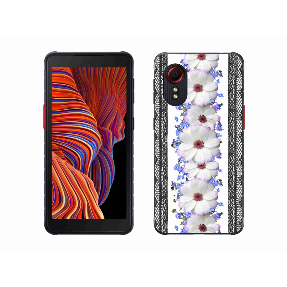 Gél borító mmCase Samsung Galaxy Xcover 5 - virágok 8