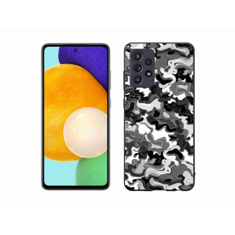 Zselés borítás mmCase Samsung Galaxy A52/A52 5G - terepszínű minta 3