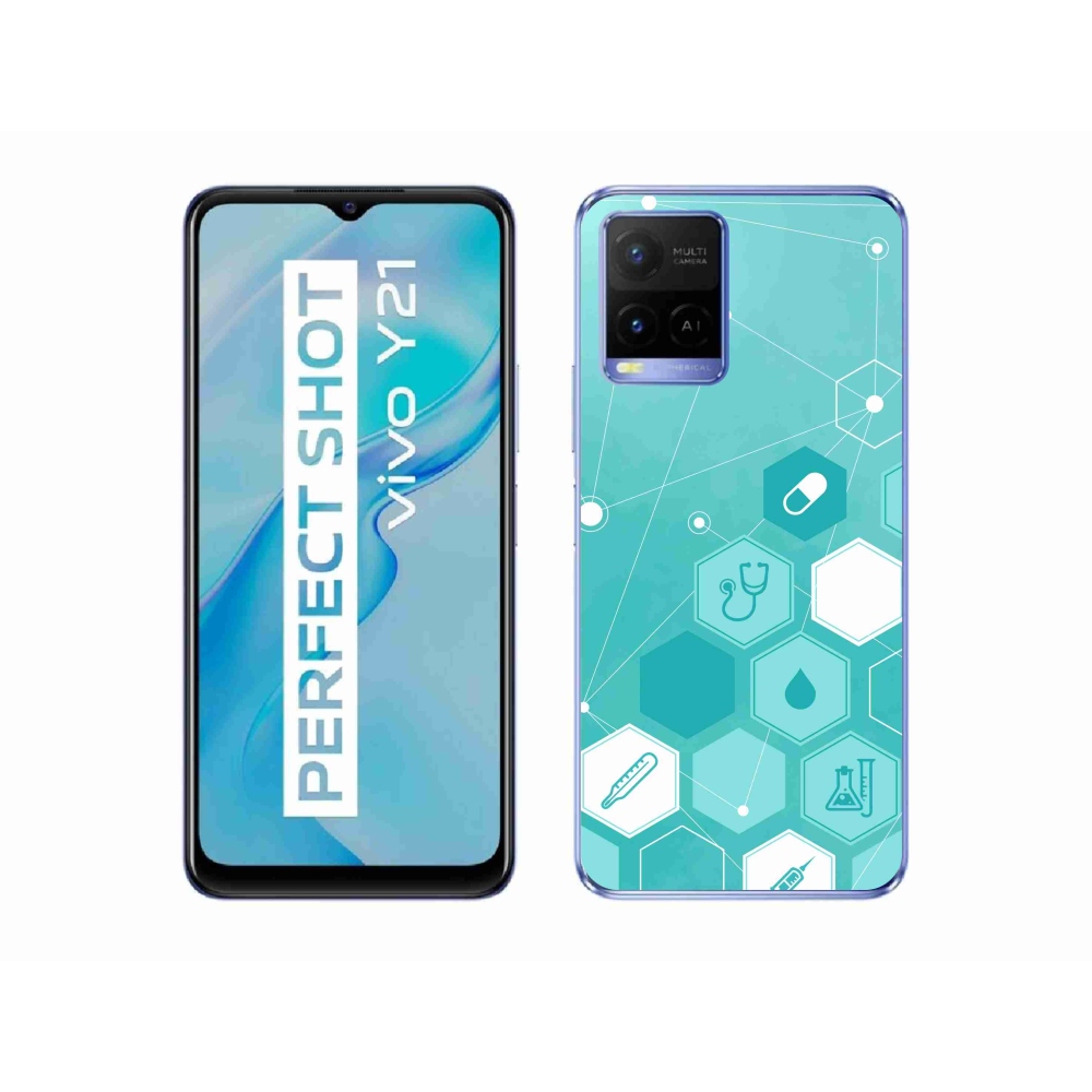 Zselés borító mmCase a Vivo Y21/Y21s/Y33s készülékhez - Egészségügy 3