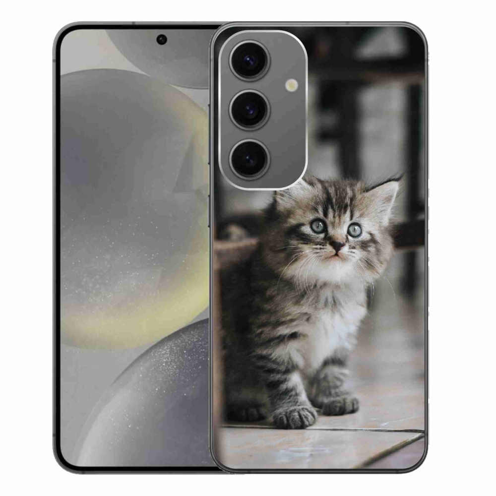 Gél védőhuzat mmCase Samsung Galaxy S24+ készülékhez - cica