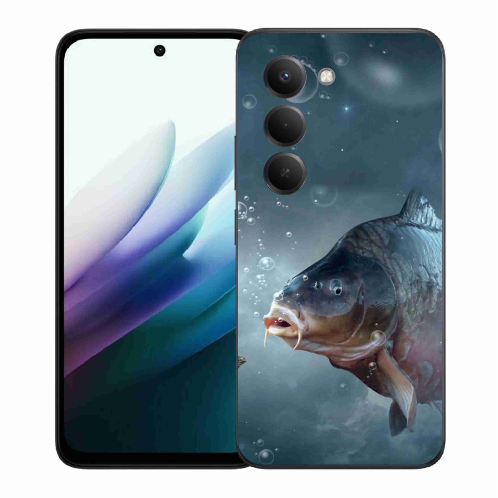 Gél borítás mmCase a Xiaomi Redmi 15 4G/5G (171mm) - ponty és buborékok