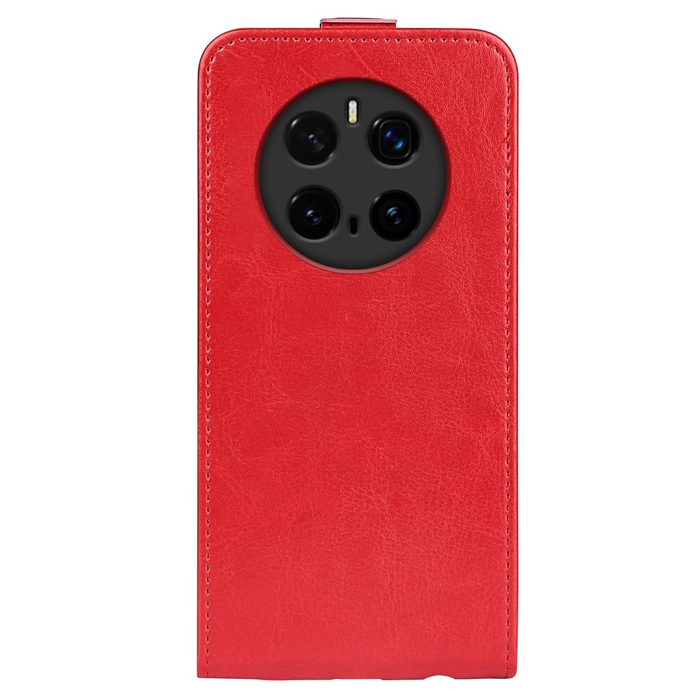 Függőleges könyvtáska Honor Magic 7 Pro 5G számára - piros