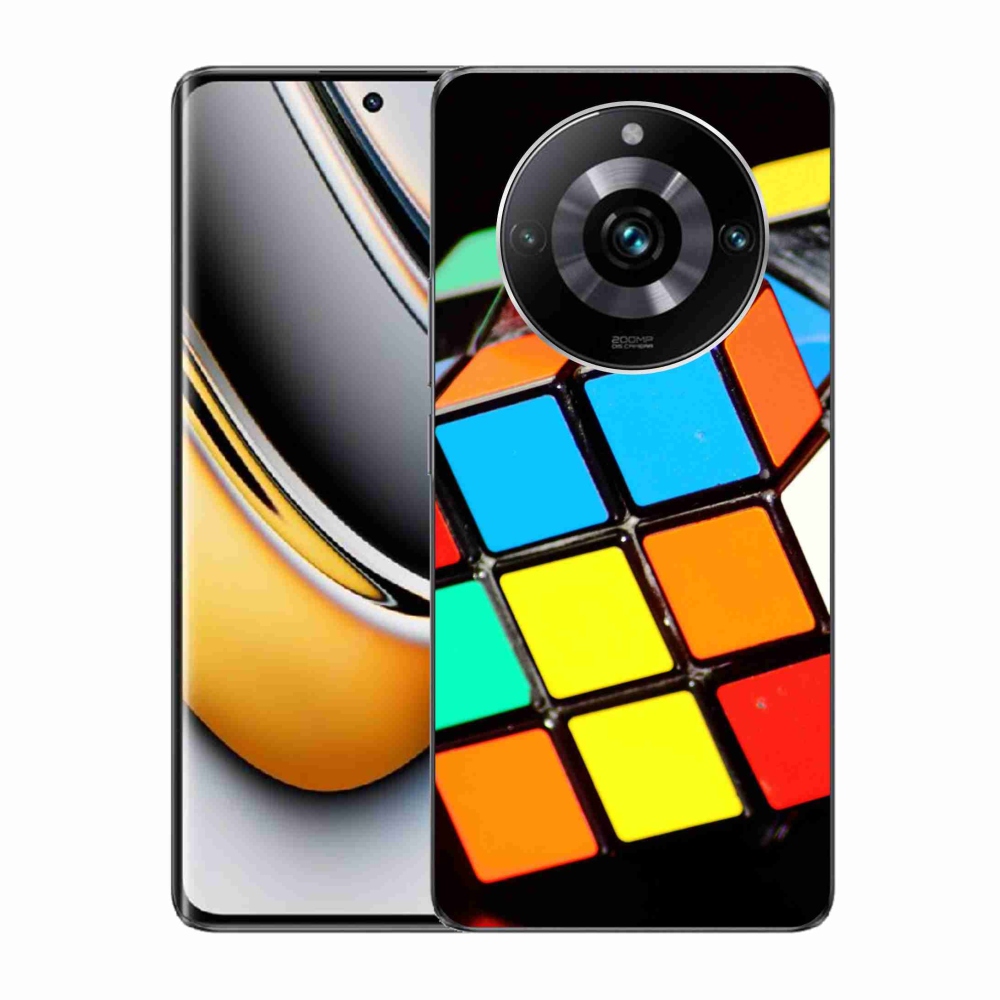 Gél tok mmCase a Realme 11 Pro/11 Pro+ készülékhez - Rubik-kocka