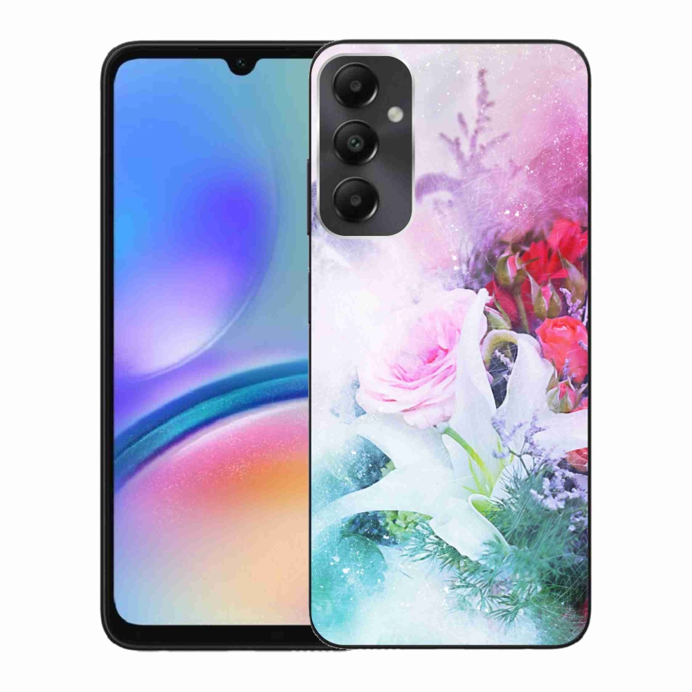 Gél borítás mmCase Samsung Galaxy A05s - virágok 4