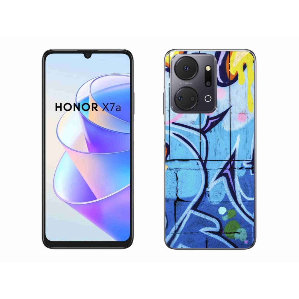 Zselés borítás mmCase a Honor X7a készülékhez - graffiti