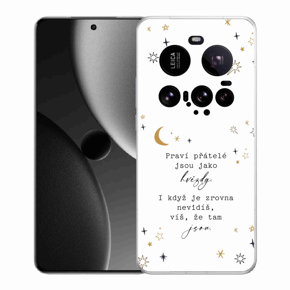 Gél borítás mmCase a Xiaomi 15 Ultra - idézem 6 fehér háttérrel