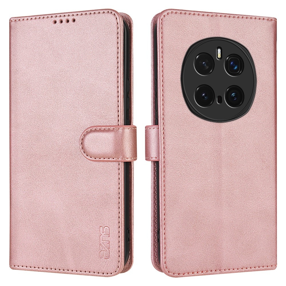 AZNS tok könyv tok Honor Magic 7 Pro 5G - rózsa arany