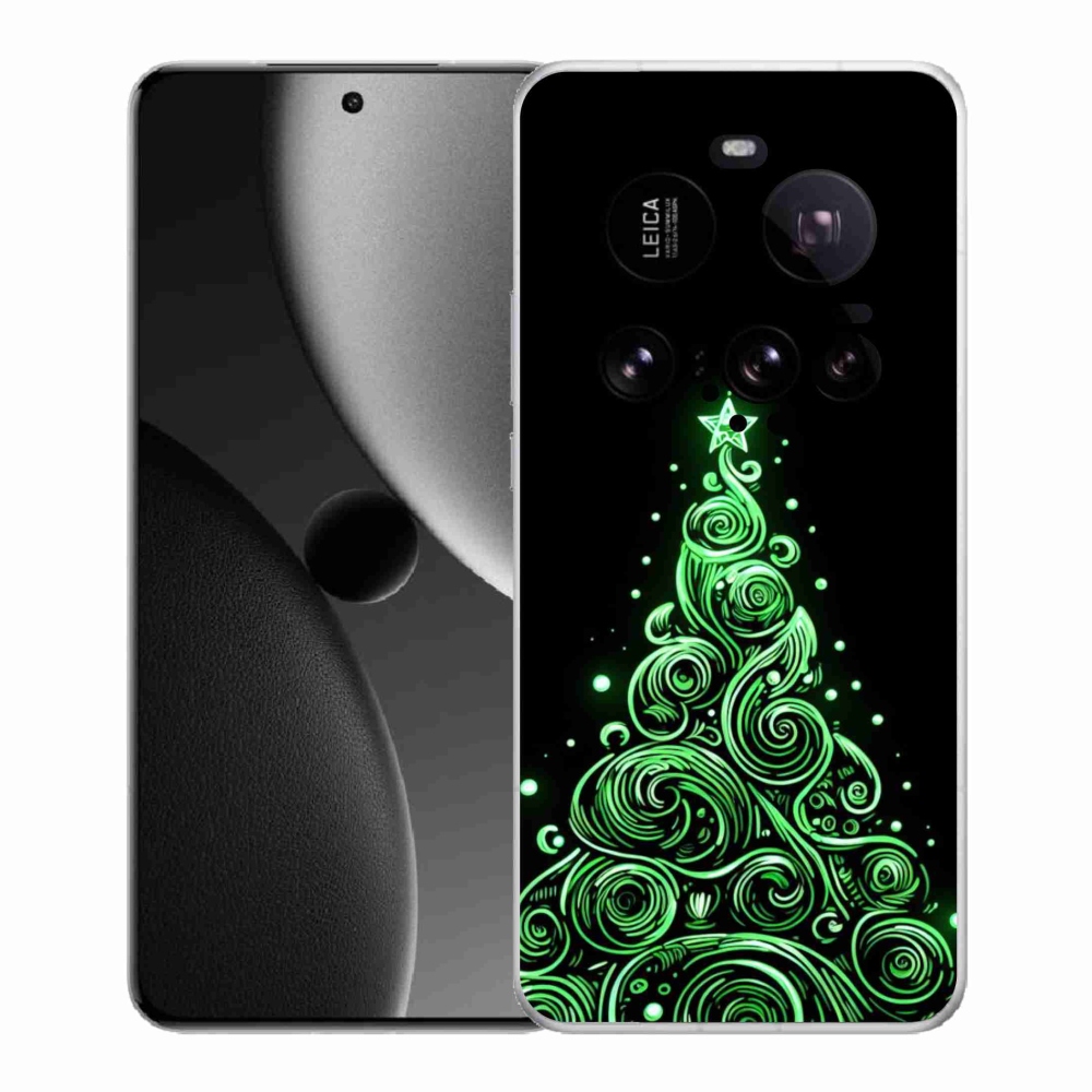 Gél borító mmCase a Xiaomi 15 Ultra - neon karácsonyfa 3