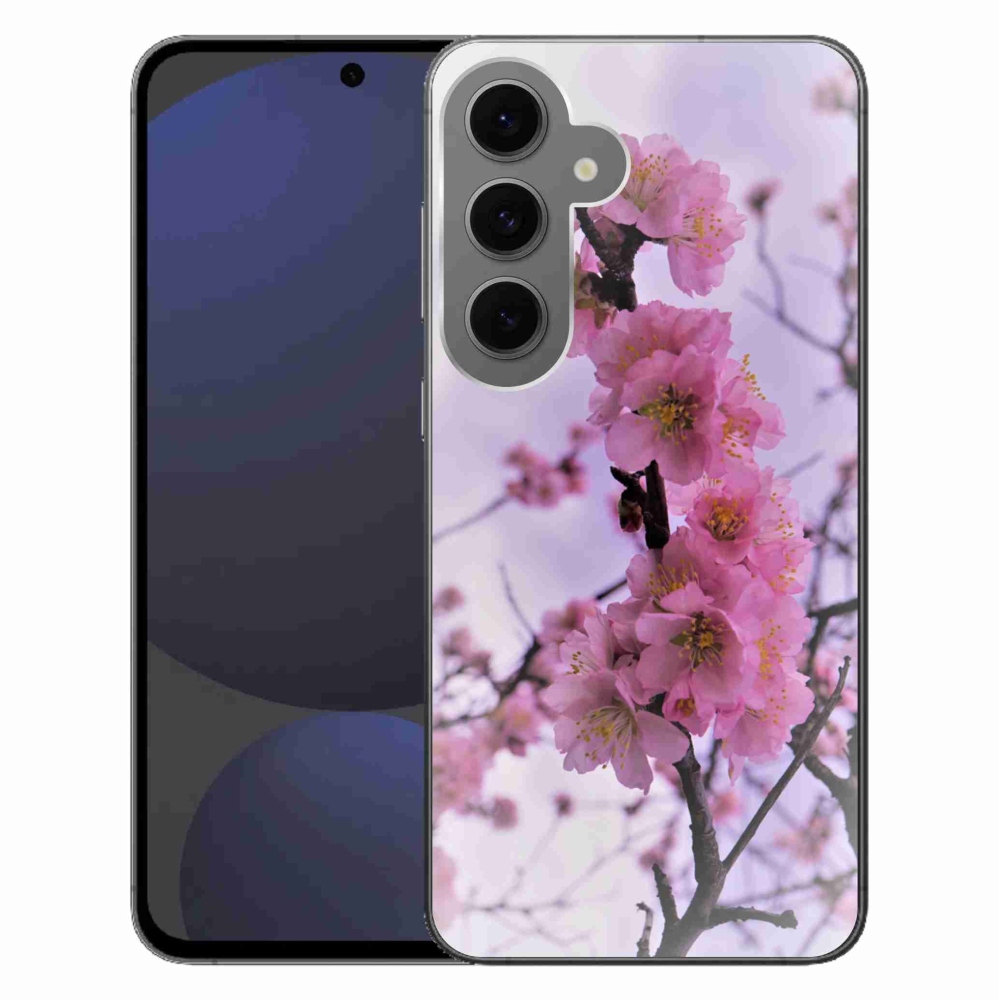 Gél védőhuzat mmCase Samsung Galaxy S24 FE - virágok 7