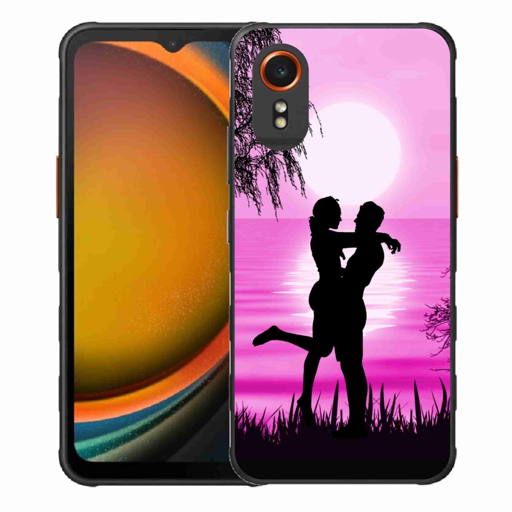 Gél tok mmCase a Samsung Galaxy Xcover 7 készülékhez - naplemente