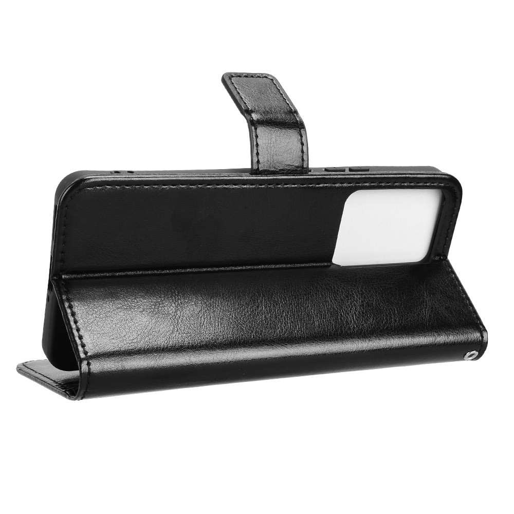 Őrült könyvtáska a Realme 14 5G számára - fekete