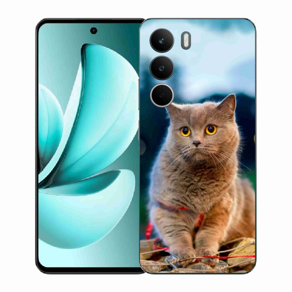Zselés tok mmCase a Realme C71 készülékhez - brit kék 2