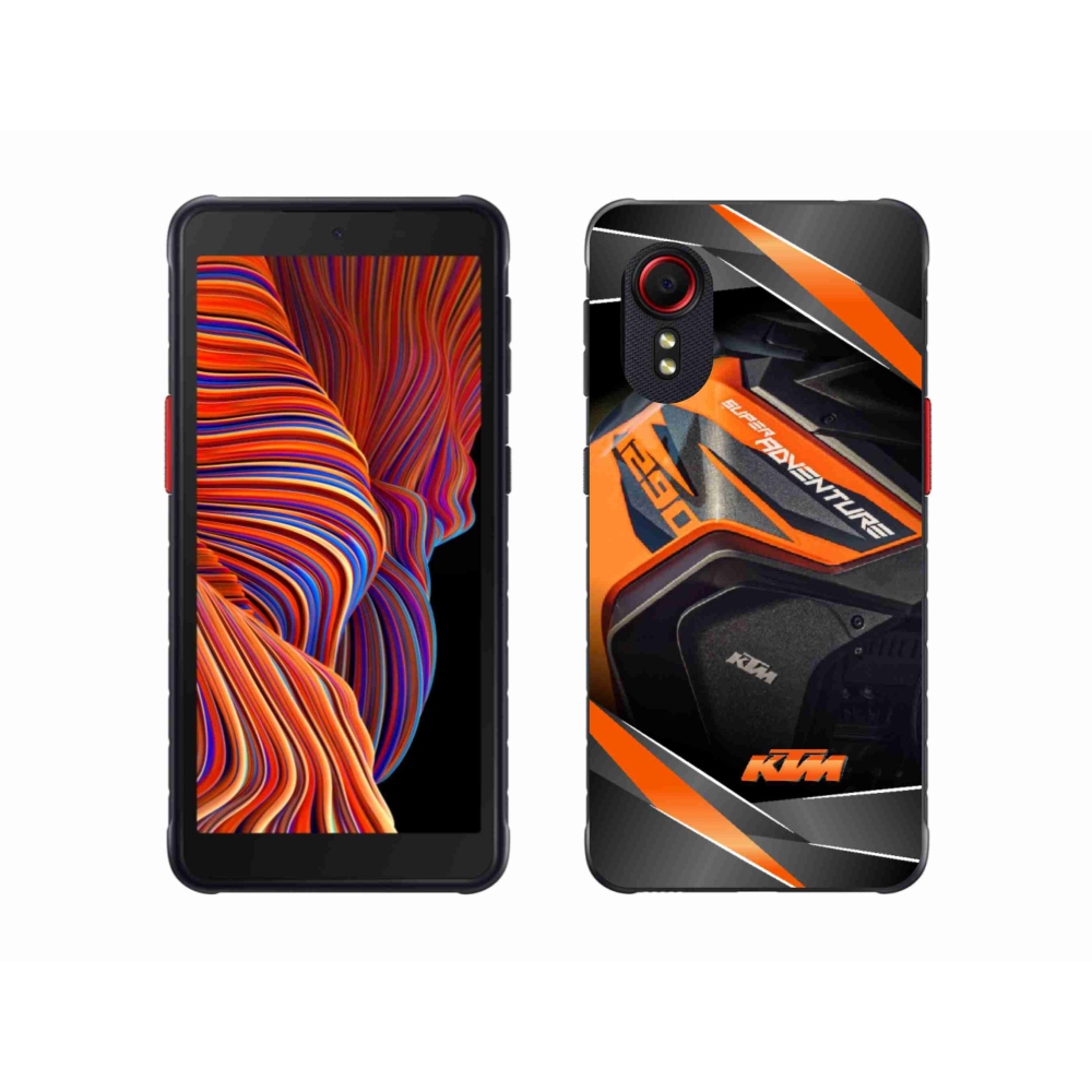 Zselés borítás mmCase Samsung Galaxy Xcover 5 készülékhez - motoros ktm