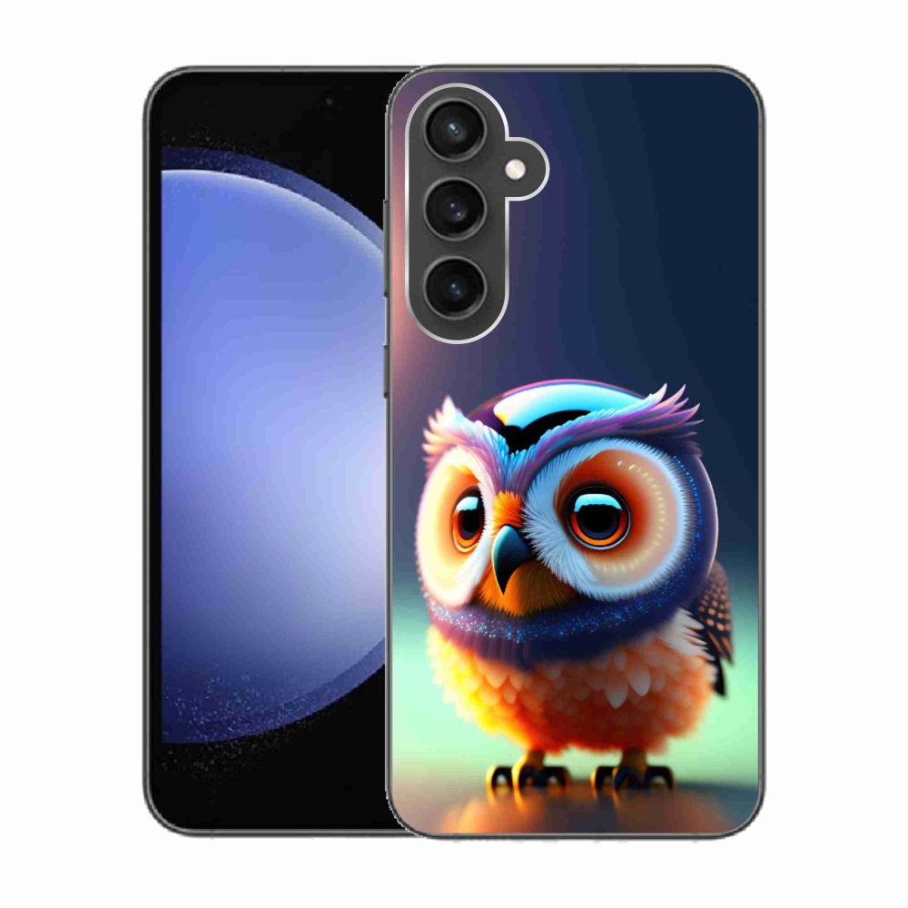 Zselés borítás mmCase Samsung Galaxy S23 FE - bagoly