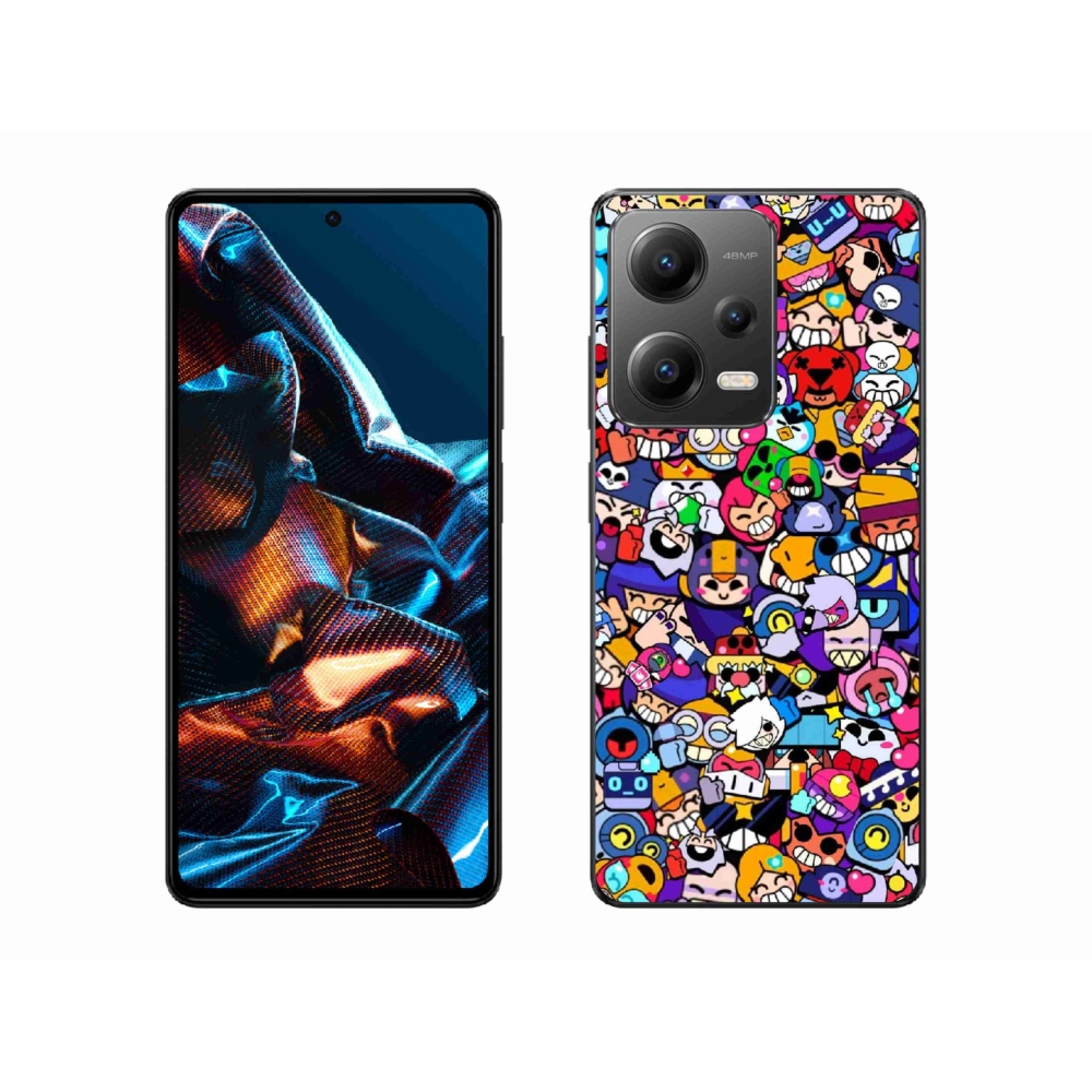 Gél borítás mmCase a Xiaomi Redmi Note 12 Pro 5G-hez - brawl stars 2