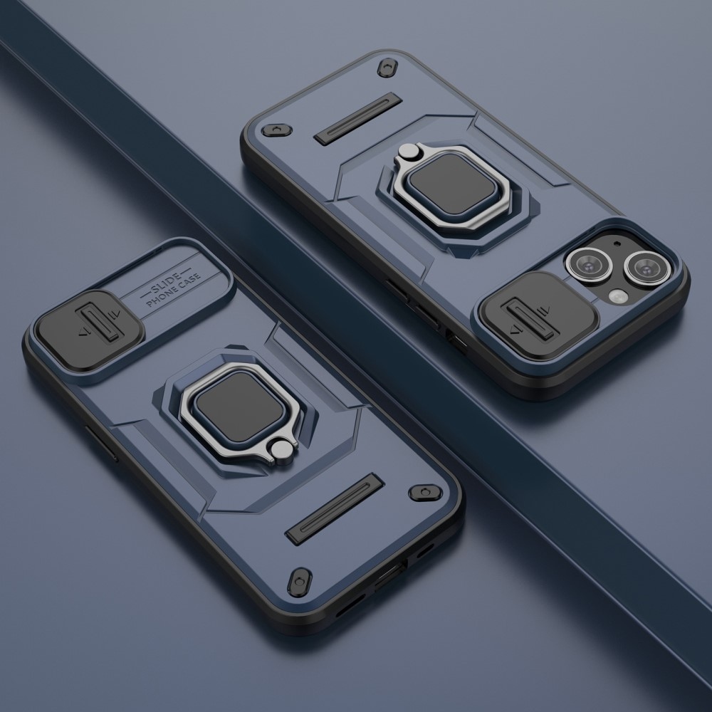 Ütésálló borítás iPhone 15 Plus készülékhez - kék