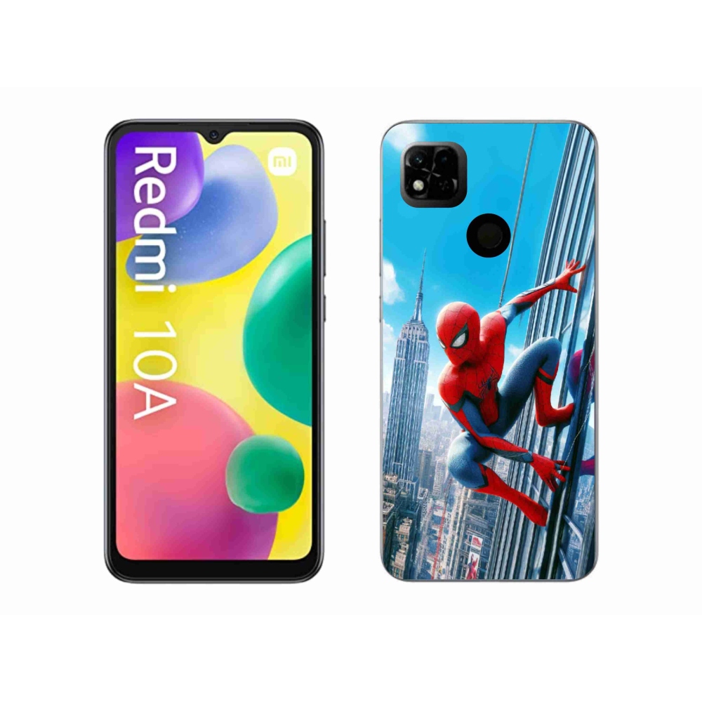 Gél borítás mmCase a Xiaomi Redmi 10A számára - spiderman