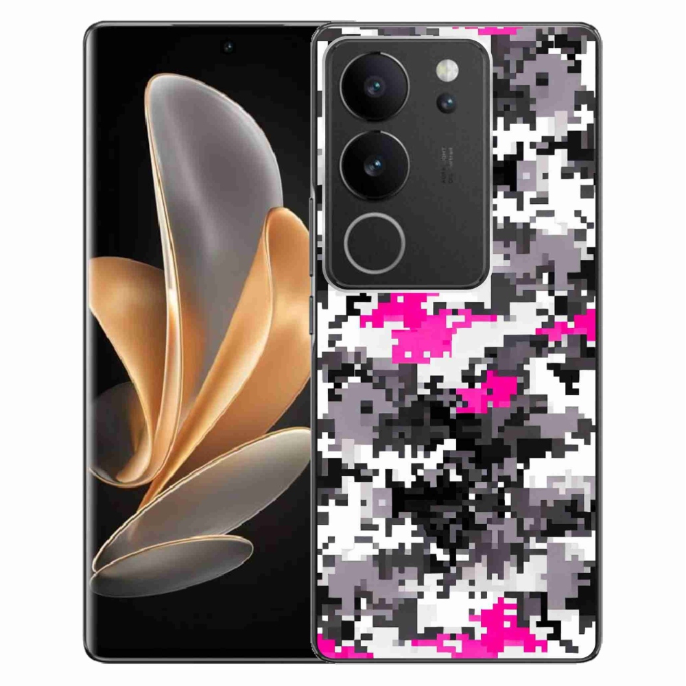 Gél borítás mmCase a Vivo V29 5G-hez - álcázó minta 4