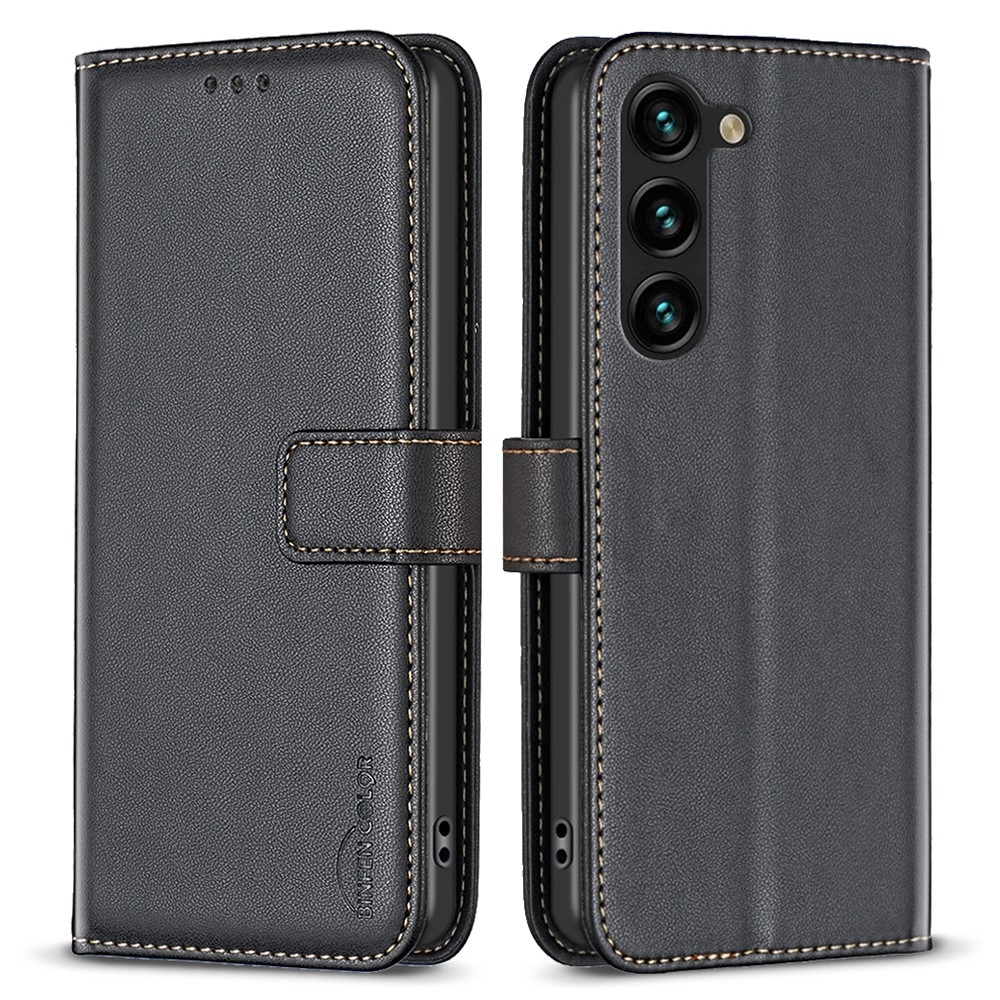 BNF könyvtáska Samsung Galaxy S24 készülékhez - fekete