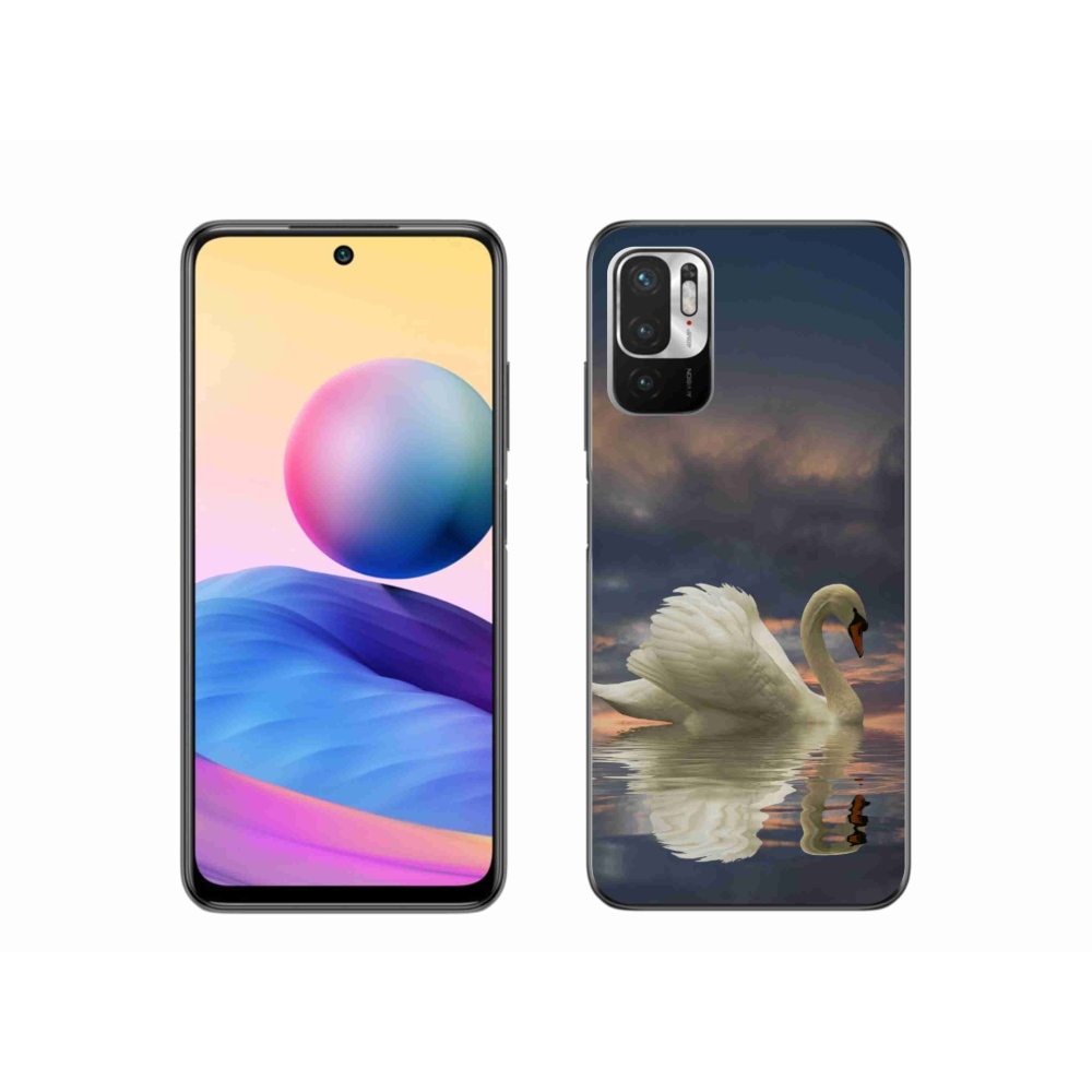 Gél borítás mmCase a Xiaomi Poco M3 Pro/5G készülékhez - hattyú