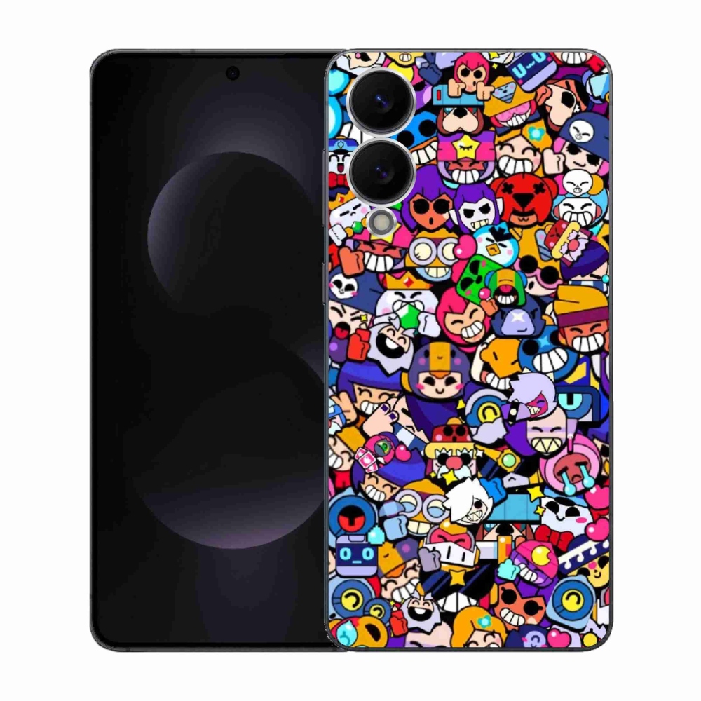 Gél borítás mmCase Samsung Galaxy S25 Edge készülékhez - brawl stars 2