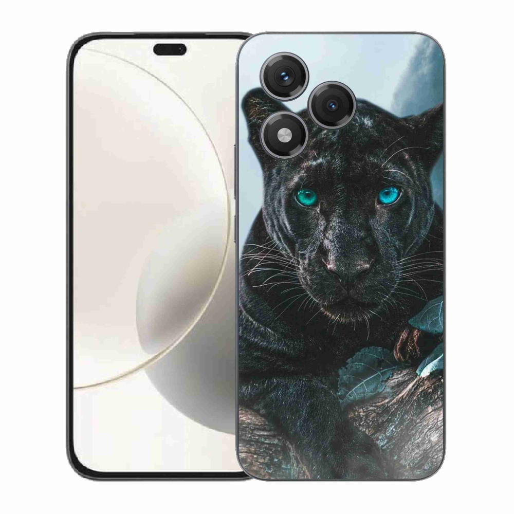 Zselés borítás mmCase a Honor 400 Lite-hoz - fekete párduc