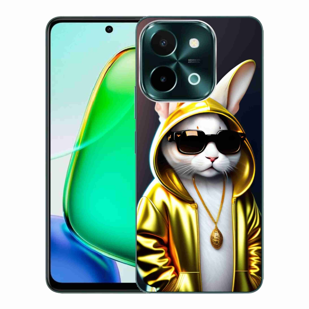 Zselés borítás mmCase a Vivo Y28-hoz - cat boss