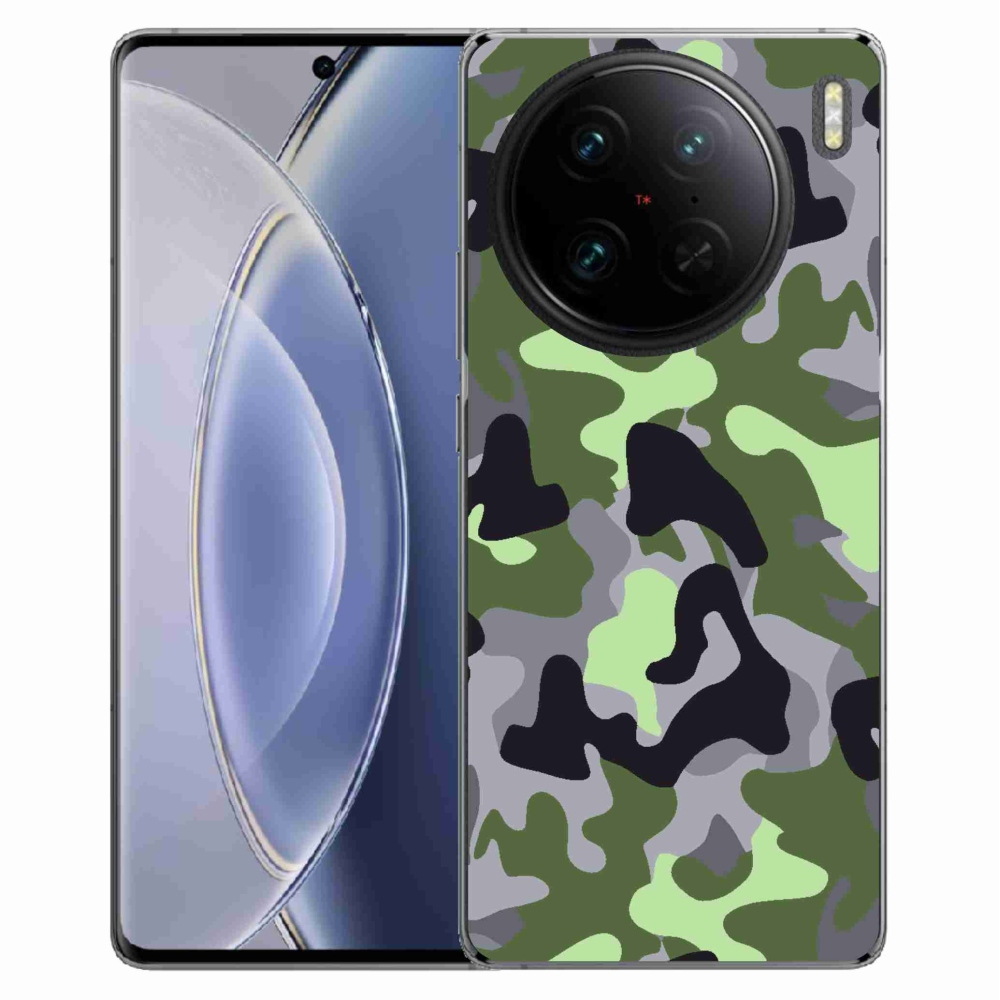 Gél borítás mmCase a Vivo X90 Pro készülékhez - álcázó minta 7