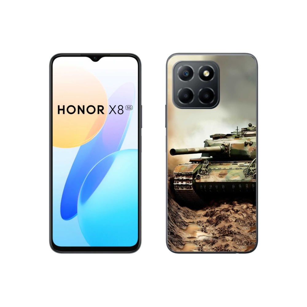 Zselés borítás mmCase a Honor X8 5G/70 Lite 5G számára - tartály